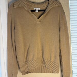 Athleta Alpine Collar Merino Wool Cashmere Women's Sweater